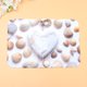 thumbnail image 3 of Felpudo antideslizante con temática de playa, grueso, para baño, cocina y sala de estar (piedra en forma de corazón), 3 of 7