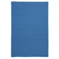 thumbnail image 1 of Colonial Mills Rug H870R048X072S Simply Home Solid - Blue Ice 4 ft. x 6 ft. Braided Rug, 1 of 1