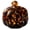 Black, variant on Pumpkin Shaped Scented Glass Candle, Lead-Free Cotton Wick Blended Warm Spice Candle for Burning & Lighting, Halloween Thanksgiving Fall Festival Table Centerpiece Decor Layout