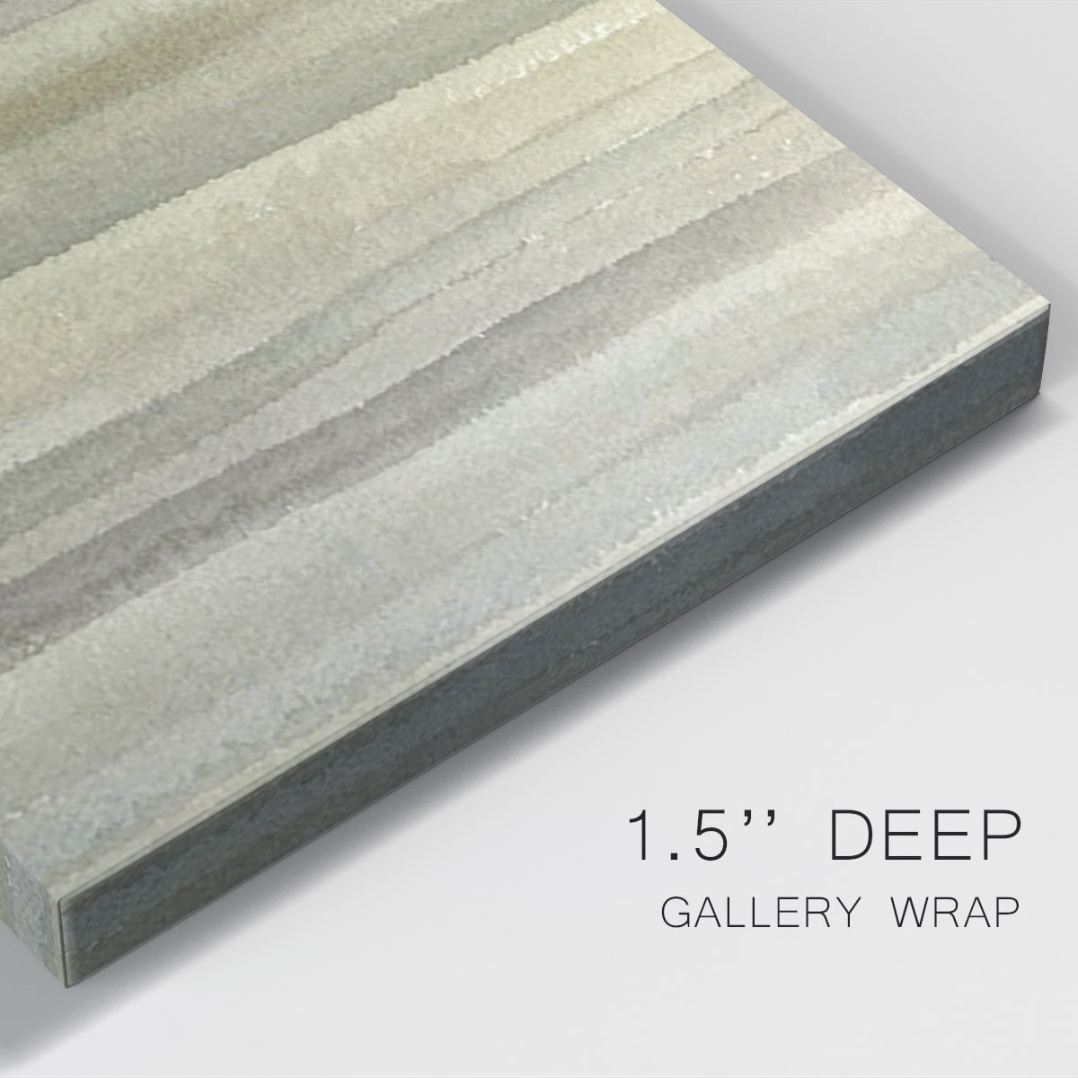 Lines in Neutral I Premium Gallery Wrapped Canvas - Ready to Hang