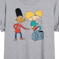thumbnail image 3 of Hey Arnold! - HA Air Guitar - Juniors Ideal Flowy Muscle T-Shirt, 3 of 5