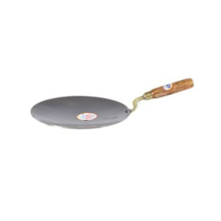 Vinod 12-Inch Concave Iron Tawa Griddle (Best Tawa For Chapati)