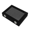 thumbnail image 3 of Earring Storage Box, 24 Grid Space Saving Neat Multifunction  Jewelry Tray  For Rings Black, 3 of 8