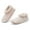 Beige, variant on Cozylook Fuzzy Slippers for Women Indoor with Non-Slip Grippers, Warm Fluffy Sherpa Lined - Soft Sole House Sock Shoes
