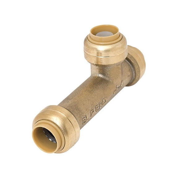 SharkBite 3/4 in. Push x 3/4 in. Dia. Push Brass Tee