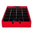 thumbnail image 5 of Santa's Bags Two Tray 4 in. Ornament Storage - RED, 5 of 9