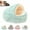 Green, variant on Cozy Cocoon Pet Bed for Dogs, Soft Cozy Cave Bed with Hood for Warm Indoor Sleeping and Lounging