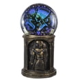 thumbnail image 2 of Egyptian Nefertiti Bastet Astrology Golden Column Pillar LED Light Crystal Ball, 2 of 7
