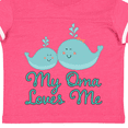 thumbnail image 4 of Inktastic My Oma Loves Me Fish Boys or Girls Toddler T-Shirt, 4 of 5