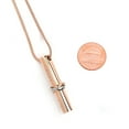 thumbnail image 4 of Cylinder Style Memorial Cremation Jewelry Urn Ashes Holder Necklace (Only Love Ring), 4 of 8