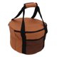 thumbnail image 1 of Bolsa de almacenamiento de vajilla para acampar de 13,7 l, gran capacidad, forro suave, impermeable, redonda, para picnic, para barbacoa al aire libre, 1 of 5