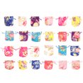 thumbnail image 3 of MasteelfCA 24PCS Brocade Bag Drawstring Jewellery Bag Gift Bag Jewelry Packaging Pouches (Random Pattern), 3 of 8