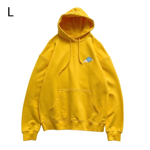 Sudadera con capucha de primavera con estampado de hombres y mujeres, suéter con capucha, abrigo, top de pareja, amarillo, L kenally AP001403-15B