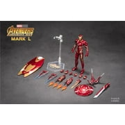 Zhongdong Toys 10th Anniversary 7 Inches Iron Man MK50 Action Figure Deluxe Collector Model