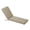 Brown, variant on BPS 72" x 21" x 3" Outdoor Chaise Lounge Cushion, Fade & Water Resistant Patio Chair Cushion, Set of 2 - Cream Yellow