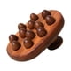 thumbnail image 2 of Cepillo de masaje corporal de madera, herramienta para regalo del Día de la madre, raspado Guasha portátil, cepillo para muslo, cuello, piernas,, 2 of 9