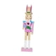 thumbnail image 1 of Figura de conejito de Pascua Cascanueces Escultura animal Decorativa 10 pulgadas Regalo de Pascua Púrpura, 1 of 9