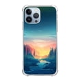 thumbnail image 1 of Abstract Mountain Case Compatible with iPhone 14 Pro Max,Unique Trendy Design TPU Bumper Cover Case, 1 of 5