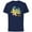 Navy, variant on Stitch Beach Vibes 626 Alien Fun in the Sun - Short Sleeve Cotton T-Shirt for Adults - Customized-Yellow