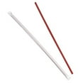 thumbnail image 2 of (Price/Case)Dixie 12 Inch Giant Individually Wrapped Red Straw, 500 Count, 4 per case, 2 of 2