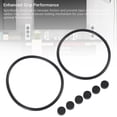 thumbnail image 3 of NAB Hub Adapter O Ring Kit, 6 Pucks and 2 Rubber O Rings with Secure Locking Mechanism, for  Studer Reel to Reel Tape Recorder, 3 of 7