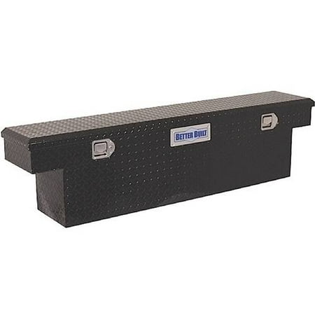 Slimline Tool Box BETTER BUILT 73210281 63IN CROSSOVER CLASSIC SINGLE LID SLIM LINE, TRUCK TOOL BOX, BLACK ()