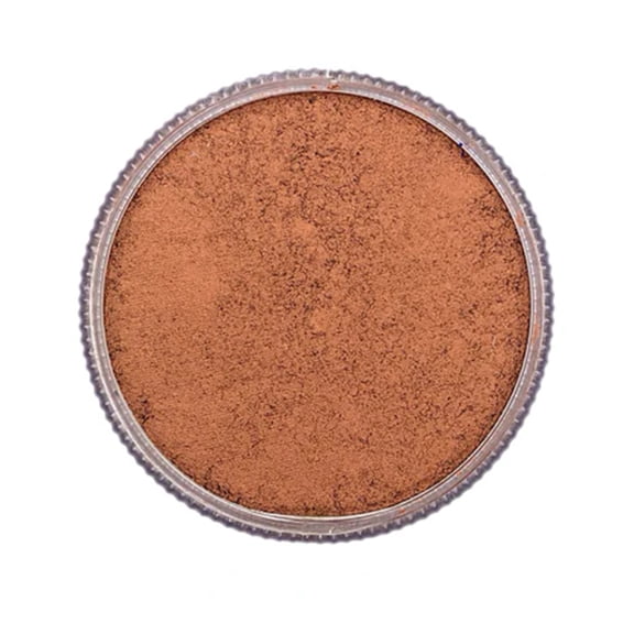 Face Paints Australia Face and Body Paint - Metallix Copper (30gm), Hypoallergenic, Highly Pigmented, Water Activated, Skin Safe, Non-Toxic Face Paint