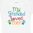 thumbnail image 4 of Inktastic My Grandad Loves Me Boys or Girls Baby Bodysuit, 4 of 5