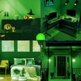 thumbnail image 4 of Luxrite A19 LED Green Light Bulbs 60W Equivalent Non-Dimmable UL Listed E26 Base 6-Pack, 4 of 6
