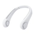 thumbnail image 2 of Ventilador de cuello de aire acondicionado portátil, ventilador de cuello personal, funciona con pilas recargables por USB, ventilador colgante de aire acondicionado portátil (blanco), 2 of 4