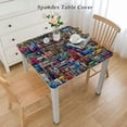 thumbnail image 2 of nygtbtfer Tablecloth Horse Racing Party Decoration Attire Kitchen Dining Room Table Cover, 2 of 7