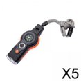 thumbnail image 1 of Colaxi Lot de 3 6 Sifflet de Randonnée d'Urgence Réflecteur Miroir Lampe de Poche 7 en 1 5 Pcs, 1 of 7