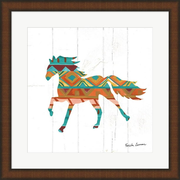 Great Art Now Southwestern Vibes IV by Farida Zaman Framed Great Art Now Southwestern Vibes IV by Farida Zaman Framed