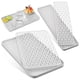 thumbnail image 1 of FELTECHELECTR 2 bandejas escurridoras multifunción huecas para secar platos de cocina, para fregadero y mesa de centro., 1 of 5