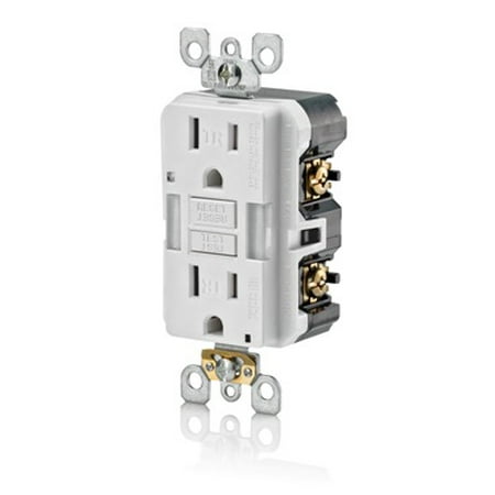 Leviton X7592-E Combination Decora Slim Combo GFCI/Guide Light 5-15R T-R/LED Commercial Grade 5 ...