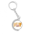thumbnail image 1 of abandoning disappointments pigs rotatable keyholder disc accessories chain clip, 1 of 3