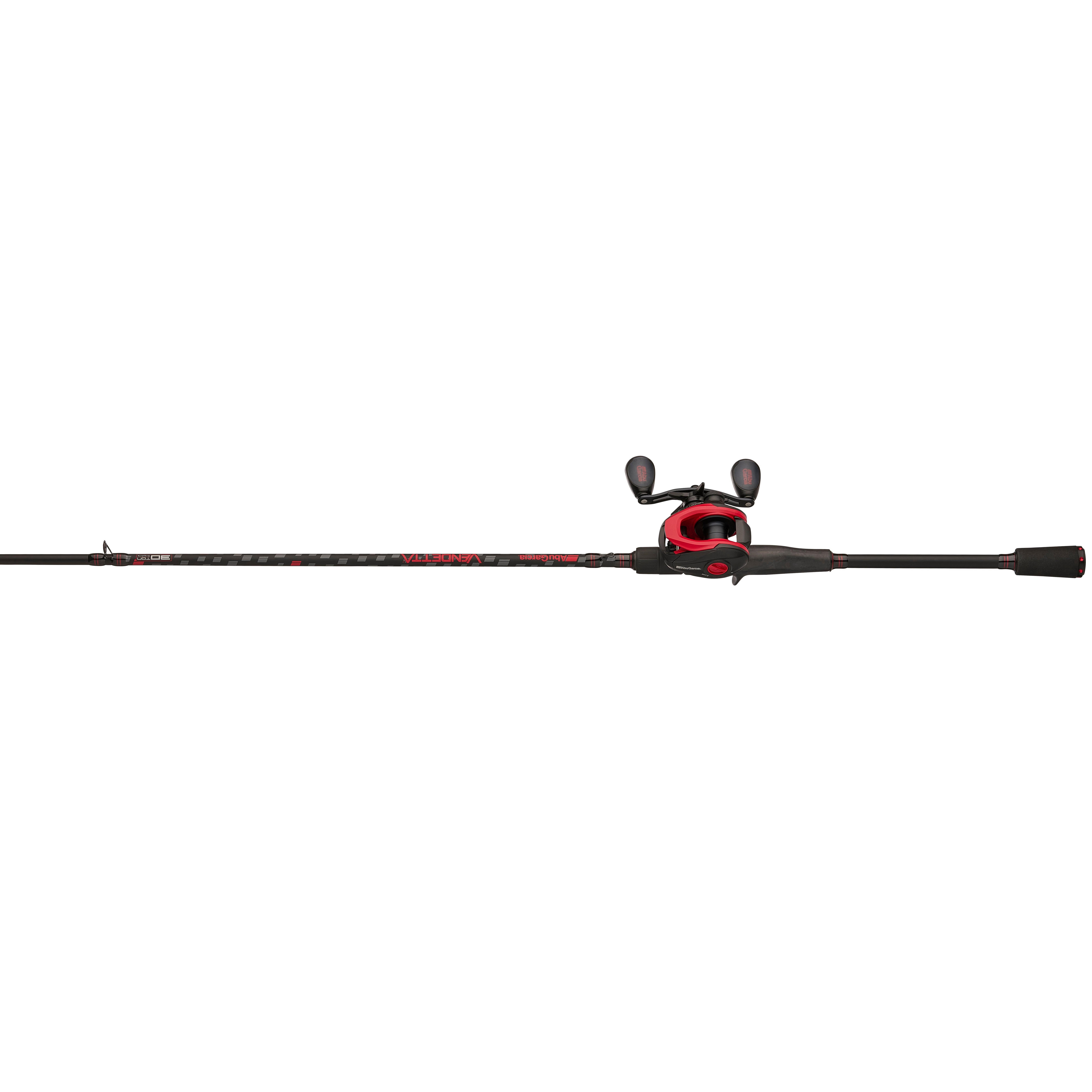 Abu Garcia Vendetta Baitcast Fishing Combo, 7' Medium Heavy Rod, Right Handed Reel