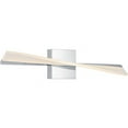 thumbnail image 2 of PCFOX8524C Quoizel Lighting Fox - 12W LED Bath Vanity In Contemporary Style-4.75 Inches Tall and 23.5 Inches Wide with CCT Switch, 2 of 9
