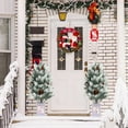thumbnail image 4 of CY5O5ee Christmas Topiary Trees 21.6'' Boxwood Topiaries 3D Yard Signs with Stakes for Christmas Indoor Outdoor Home Garden Porch Decoration, 4 of 8