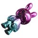 thumbnail image 5 of High Quality Fan 1 Set Blue Gradient Charging Cable Electroplating Handheld, 5 of 9