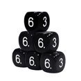 thumbnail image 5 of 100pcs Dices 6 Sided Dices 16mm Digital Number Cubes Corner For Kid Toys/games, 5 of 5