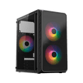 thumbnail image 2 of Gabinete Mini Torre Doom Pro Crystal GI730 Fuente ATX 600 W, 2 of 6