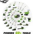 Greenworks 40V 13" Cordless String Trimmer/Edger with 2.0 Ah Battery