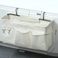 thumbnail image 2 of Organizador de almacenamiento colgante, organizador de mesita de noche con múltiples bolsillos, diseño antiarañazos para proteger las manos y los muebles para camas de hospital en el hogar (14,57 x, 2 of 5