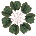 thumbnail image 4 of BRIGHTFUFU 30 piezas de hojas de magnolia artificial adornos falsos adornos de la flor de la flor hojas falsas, 4 of 7