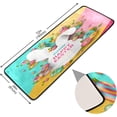 thumbnail image 2 of SKYSONIC 2'X6' Happy Easter Runner Rug with Rubber Backing, Cute Bunny Eggs Non Slip Entryway Rug Runner Washable Soft Area Rug Carpet for Hallway Bedroom Kitchen Decor, 2 of 6