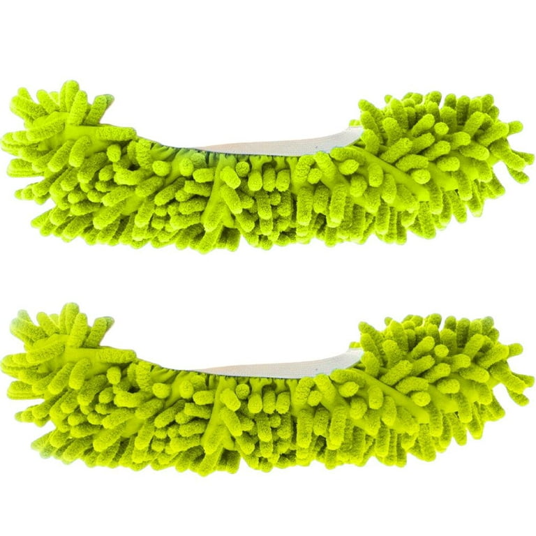 Unisex Super-Fun Machine-Washable Mop Slippers