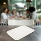 thumbnail image 5 of Bandeja rectangular de plástico para servir - Acrílico, antideslizante, bordes de madera - Estilo japonés/coreano, Uso interior/exterior, 5 of 7