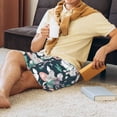 thumbnail image 3 of Wukai Cute Poodle Dog Men’s Short Pajama Pants With Pockets Soft Sleep Pj Shorts for Men-3X-Large, 3 of 6