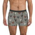 thumbnail image 3 of JUNZAN Rooster Mens Underwear Boxer Briefs for Men’s - XX-Large, 3 of 7